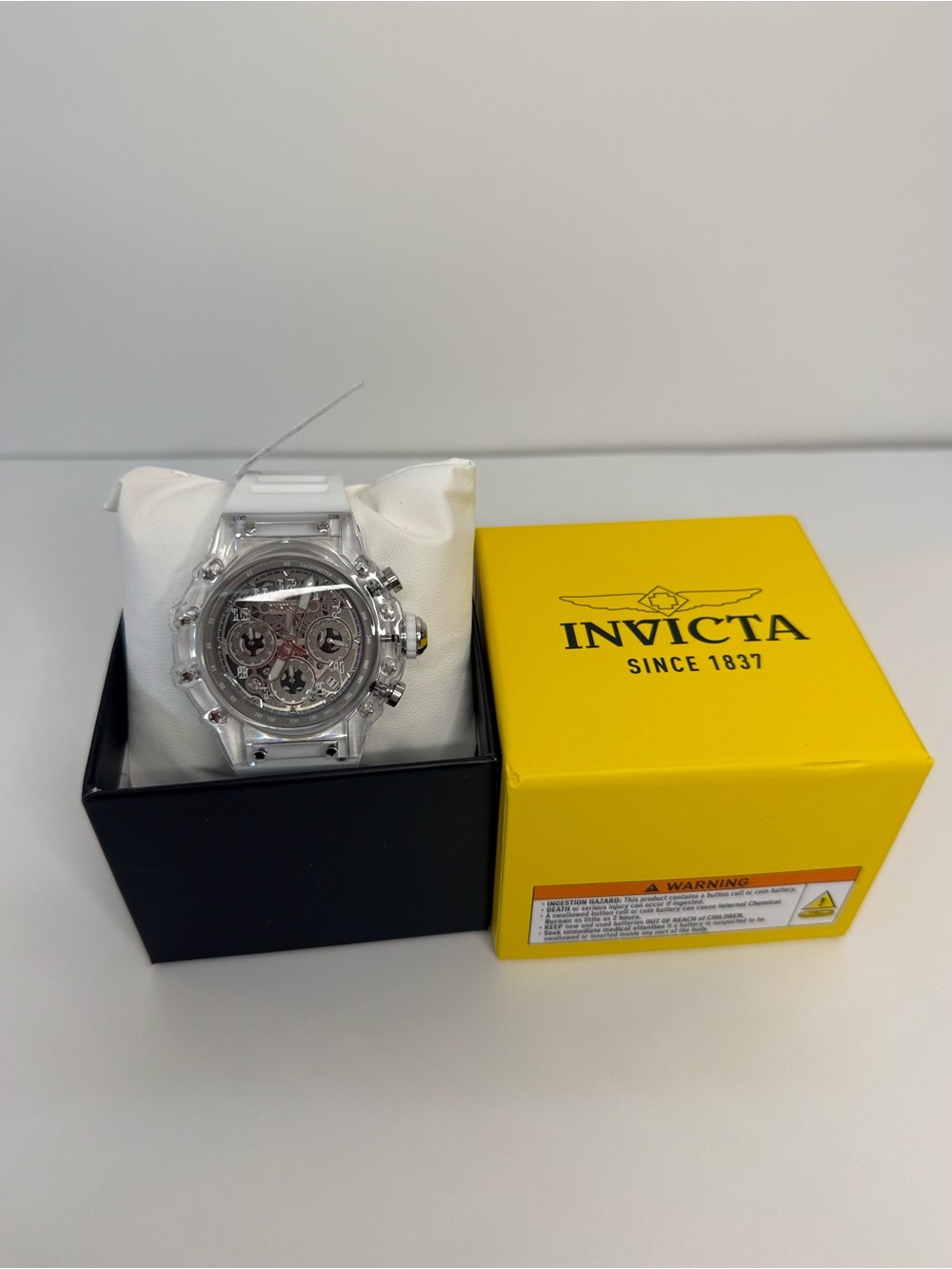 Invicta Racing Vaulthan Men's Watch - 44mm, White - Picture 6 of 6